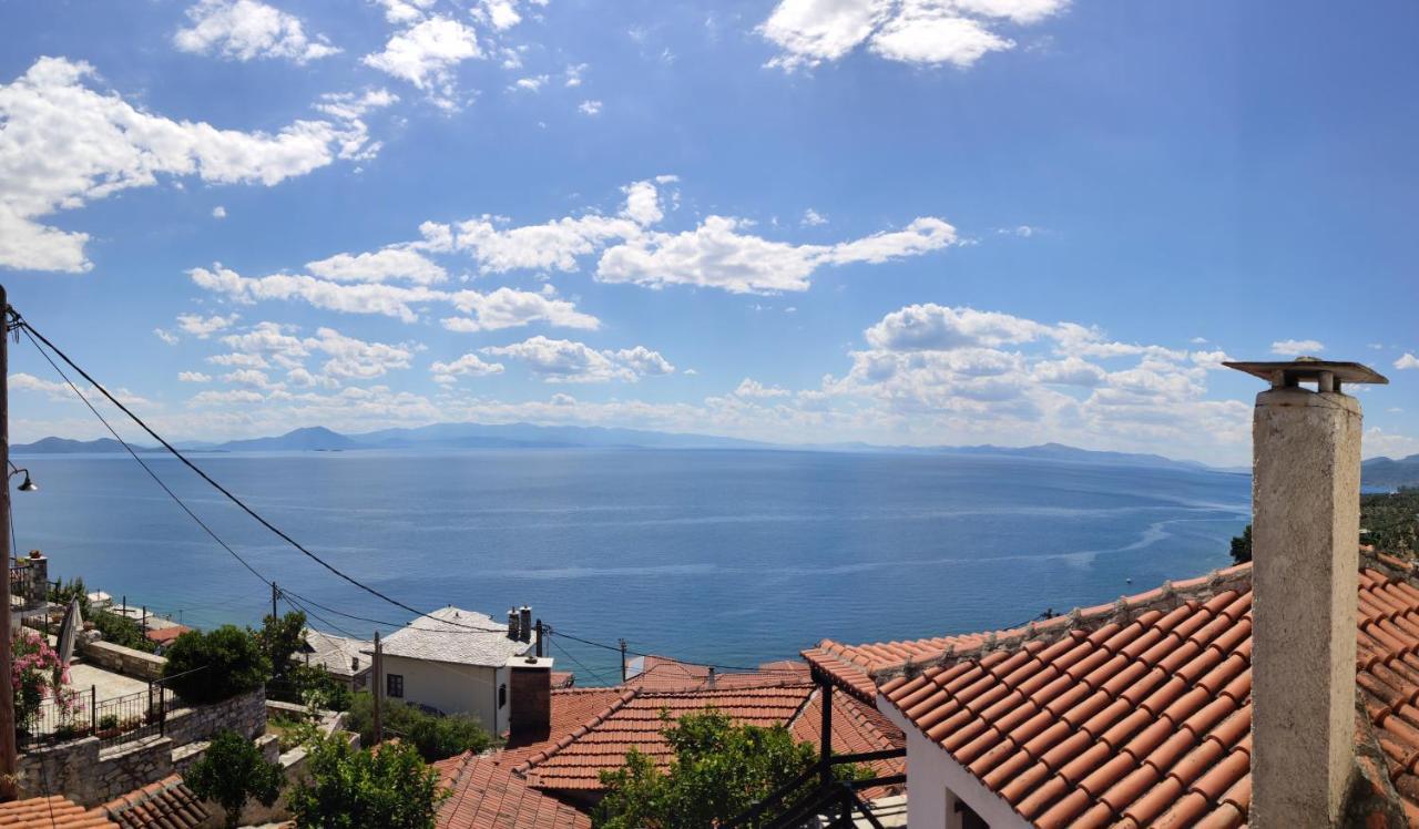 The Pagasetic Balcony - Magestic Sea Cottage Volos Exterior foto