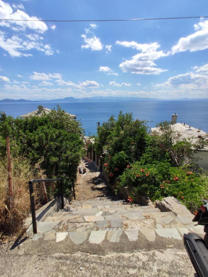The Pagasetic Balcony - Magestic Sea Cottage Volos Exterior foto